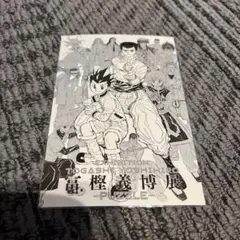 冨樫義博展　ポストカード　ゴン　幽助　ハンターハンター　ＨＨ　ジャンプ
