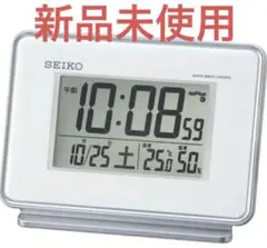 SEIKO デジタル置時計 SQ767W 白