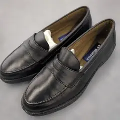 【25cm】新品 革靴 Moonstar レディースペニーローファー ３Eのサムネイル