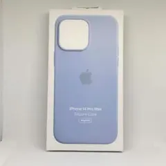 新品-純正互換品-iPhone14pro max シリコンケース スカイ