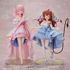 まちカドまぞく　ウェディング　フィギュア　シャミ子　桃　セット【特典付き】のサムネイル