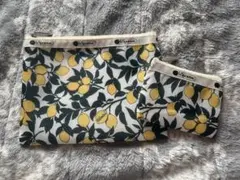 レスポートサック×LEE レモン柄ポーチセット