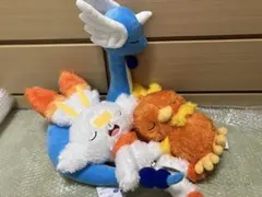 ポケモン　もふぐっと　くつろぎタイム　ぬいぐるみ　アチャモ　ヒバニー　ハクリュー