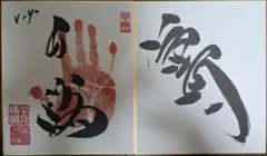 大相撲第58代横綱 千代の富士 手形色紙 サイン色紙 貢印入 - メルカリ