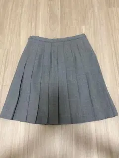 EATH BOYスクールグレー プリーツスカート ミニ丈のサムネイル