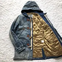 【激レア】T.M.T デニムダッフルコート　12AW ヴィンテージ加工 2026年最新】TMT メンズ ダッフルコートの人気アイテム - メルカリ