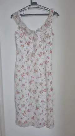 CECIL McBEE 花柄 ノースリーブ ワンピース ドレス