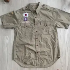 ボーイスカウト 制服 ベージュ 各種パッチ付き かわいい ボーイスカウト 制服 ベージュ 各種パッチ付き - メルカリ