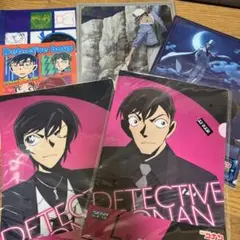 名探偵コナン　クリアファイルセット　一番くじ　セガラッキーくじ