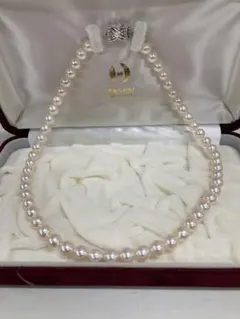 TASAKI ホワイト真珠ネックレス