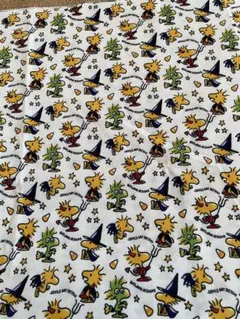 スヌーピー ウッドストック　生地　140×50センチ