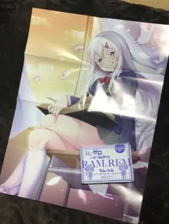 月刊コミックアライブ Ｂ２ポスター ラム&レム ペアーアクリルキーホルダー