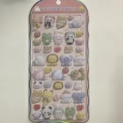 コットンパフィーシール　動物