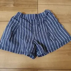 UNIQLO ショートパンツ 120cm ストライプ