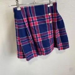 JACADI PARIS チェック プリーツスカート 8ans 128cm