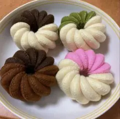 ハンドメイド　フェルト　ドーナツ