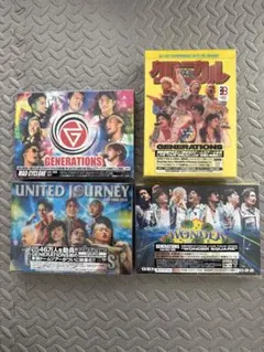 GENERATIONS LIVE TOUR 2023 ライブDVDセット GENERATIONS LIVE TOUR 2022 “WONDER SQUARE”』 ライブDVD・Blu-ray