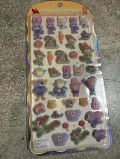 ディズニー ズートピア COTTN PUFFY コットンパフィーシール