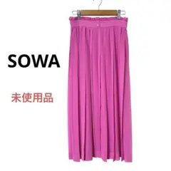 未使用品　SOWA Villa Viola プリーツ　スカート 定価33000円