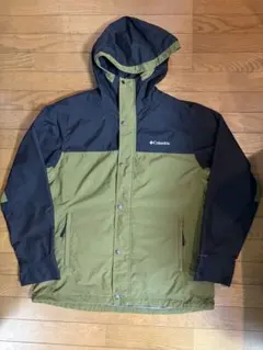 Columbia マウンテンパーカー XXL 黒/オリーブ　OMNI-HEAT