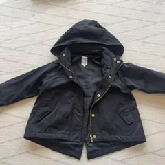 ブラックフード付きジャケット ビームス110