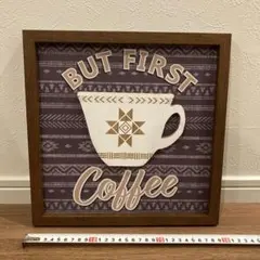 3Dアートパネル　木製 コーヒー coffee カフェ　喫茶店　インテリア　飾