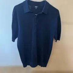 UNIQLO ポロシャツ ネイビー Mサイズのサムネイル