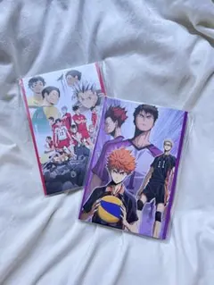 一番くじ　Happyくじ　ハイキュー‼︎ G賞　ポストカードブック　2種