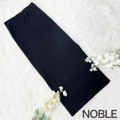 大人気 NOBLE トタンテレコタイトスカート ブラック 36 Sサイズ