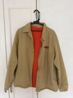 Champion ナイロンジャケット L ベージュ
