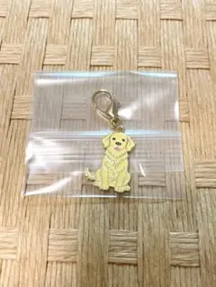 ゴールデンレトリバー　犬　キーホルダー