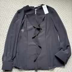 PHILOSOPHY 新品タグ付き　黒長袖ブラウスのサムネイル