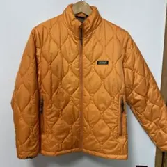 AIGLE オレンジ キルティングジャケット　サイズXS 女性の方でも　used