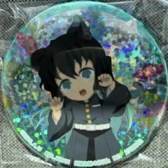 ナムコ限定 鬼滅の刃 缶バッジ ミニキャラ クリアシート 通常 時透 無一郎　① 鬼滅の刃 缶バッジ 特典 通常 クリアシート ナムコ 漆ノ章 時透