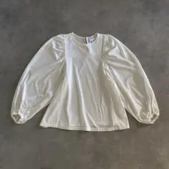 未使用近】ella_selectshop ジャガードプルオーバー クリーム F - メルカリ