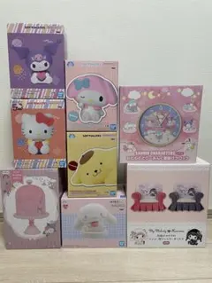 サンリオ　フィギュア　雑貨　まとめ売り　8点セット