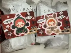 SKULLPANDA スカルパンダ ぬいぐるみペンダント　2個　ポップマート