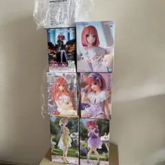 五等分の花嫁フィギュア6体セット（二乃中心）