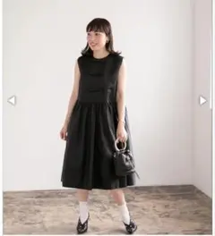 TRÈFLE+1 トレフルプラスワン バルーンスカート 黒 ブラック - メルカリ