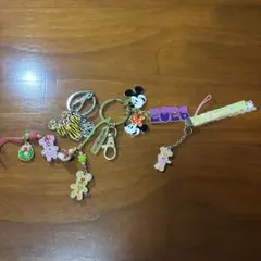 ディズニー　キーホルダー　セット
