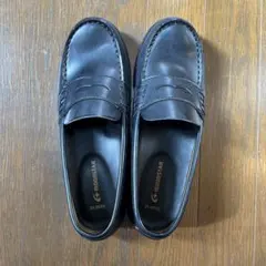 MOONSTAR 黒 ローファー 25.0 EEE