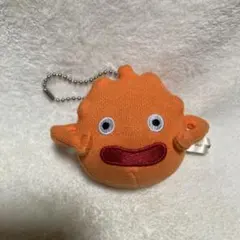 ジブリパークとジブリ展　 ハウルの動く城　カルシファー　 ぬいぐるみ　キーホルダ