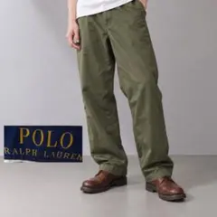 POLO Ralph Lauren チノパンツ カーキ ワークパンツ ストリート