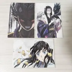 【即購入〇】鬼滅の刃 全集中展 幕間画ポストカード 無一郎 憎珀天 お館様 3枚