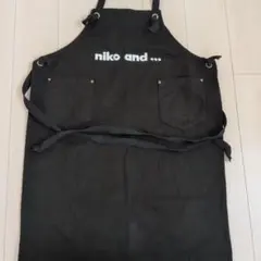 niko and ... エプロン ブラックのサムネイル