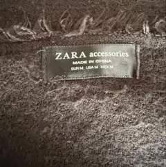 ZARA ブラック ストールのサムネイル