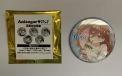 五等分の花嫁　花めく彼女と春のひと口Anisugarフルーツドーナツ缶バッジ三玖