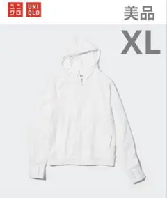 【UNIQLO】ユニクロ　エアリズムUVカットメッシュパーカ　XL