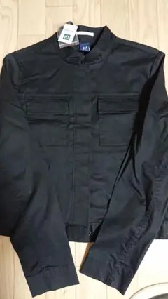 GAP バンドカラージャケット ブラック タグつき