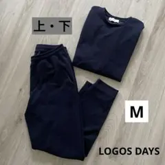 LOGOS DAYS《ロゴス》メンズ　部屋着セット　ネイビー　Mサイズ